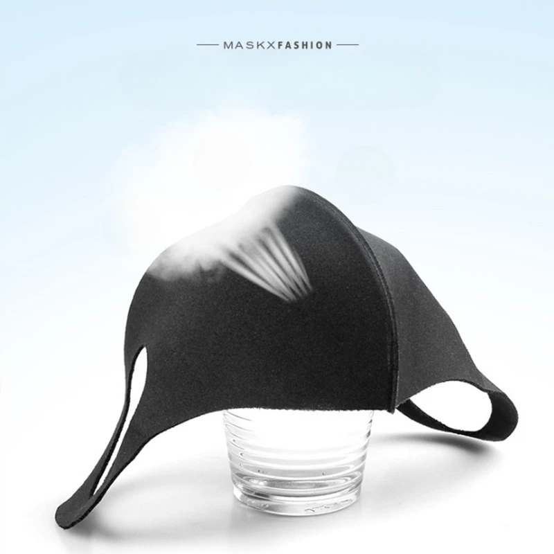 Masque Anti-Poussière Chantier Noir 5 Pièces - Réutilisable