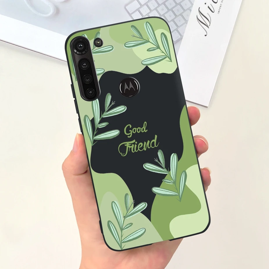 Stylish Art Painted Letters Phone Case - Soft s Coque