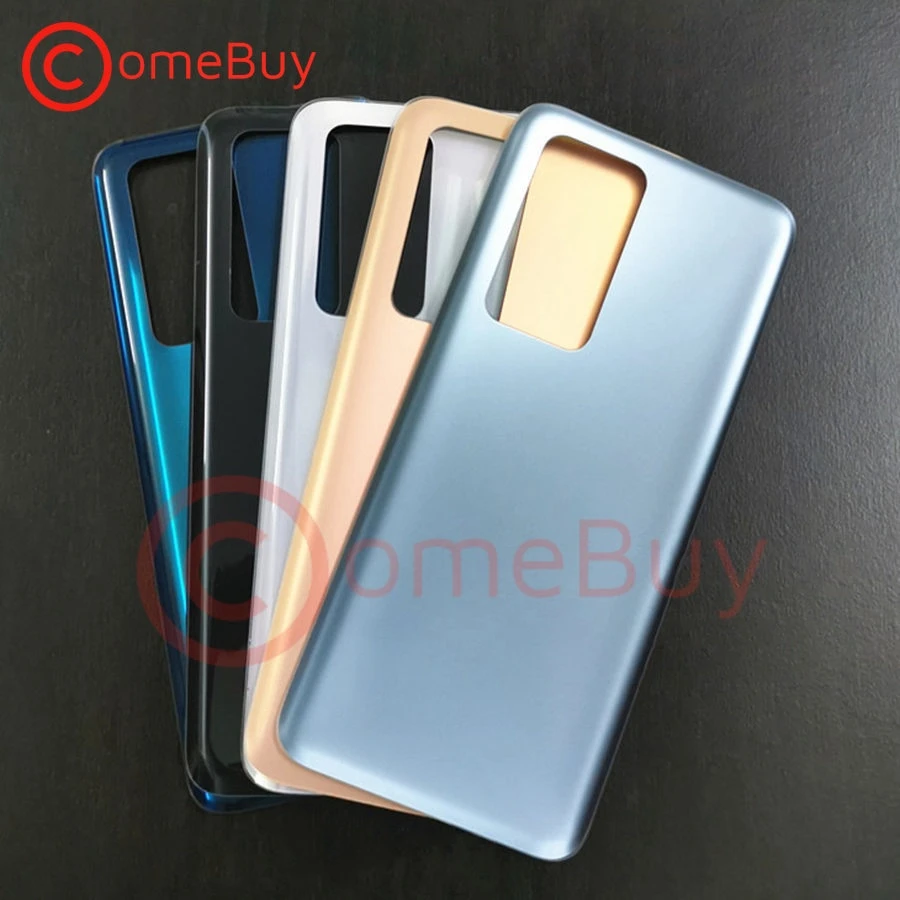 Крышка батарейного отсека для Huawei P40 Pro прозрачная задняя панель корпуса Сменное