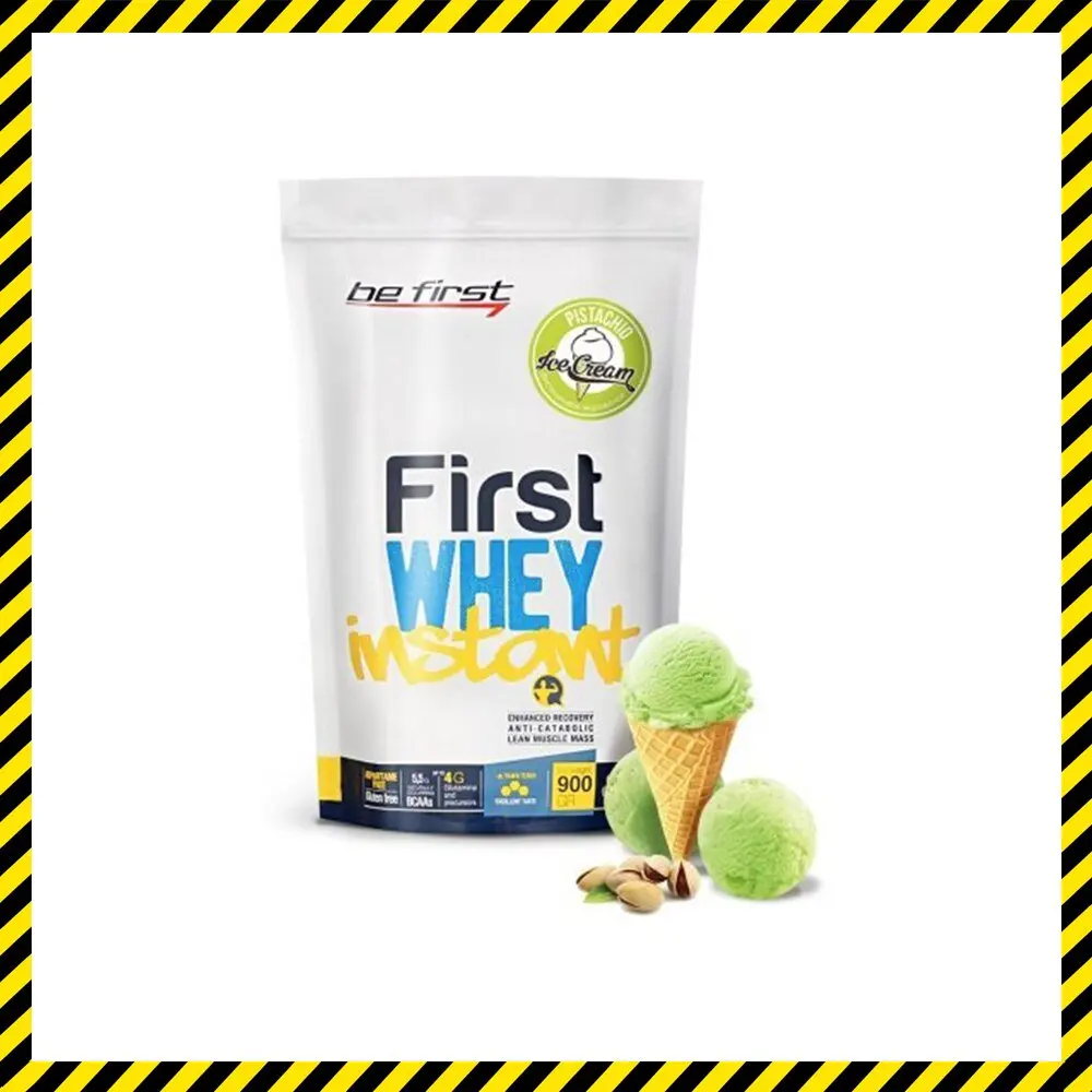Сывороточный протеин Be First Whey instant 900 гр Банан |