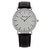 New Men's Watch Fashion Casual Ultra Thin Watches Simple Men Business Leather Quartz Wristwatch Clock Luxury Relogio Masculino 4