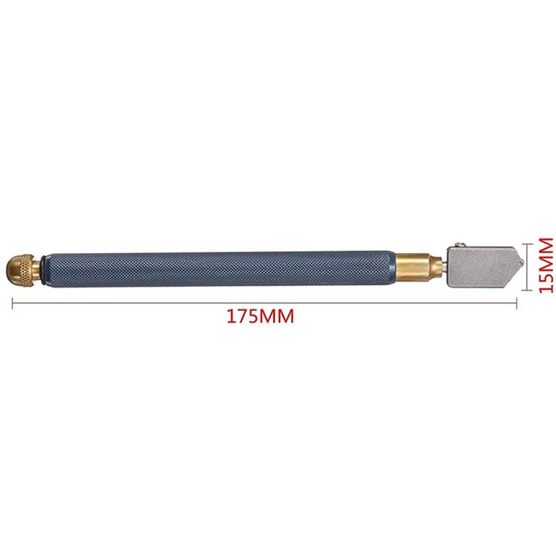 1PCS Oil Feed Carbide Tip Glass Cutter Toyo TC-17 For Glass/Tile Cutting glass cutter