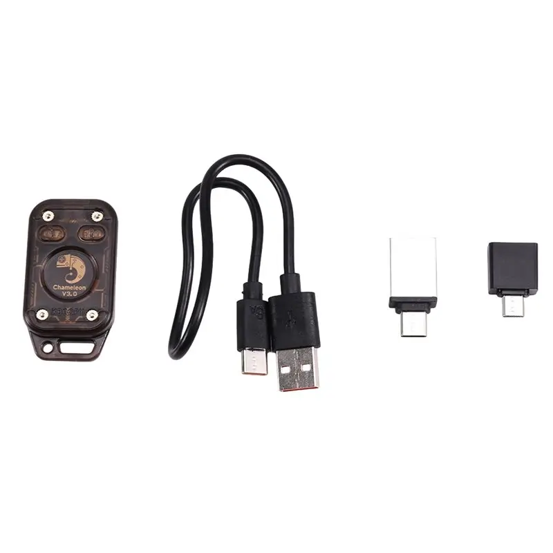 AS95-Chameleon V3.0 RFID 스마트 칩 리더 스마트 카드 에뮬레이터 ID IC 125Khz 13.56Mhz 태그 복사기 리더기 + 5XUID 카드