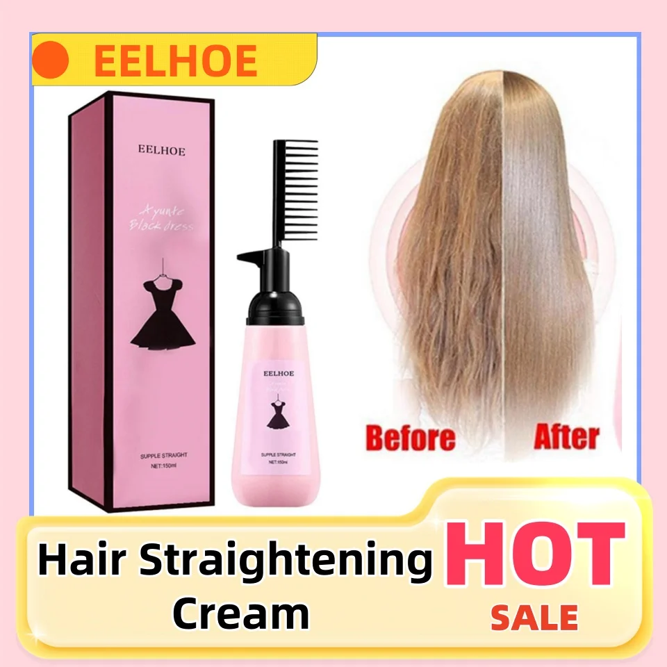 150ml Hair Straightening Cream Silk & Gloss Hair Straightening Cream Faster Smoothing Curly Care Protein Correction