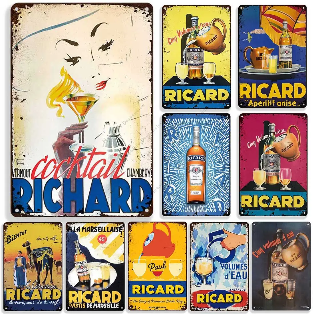 Birra Retro Metal Sign Wall Plate Bar Cartello Decorativo Wall Decor Cafe Theater Cinema Home Garage Club Garage Industrial Decor