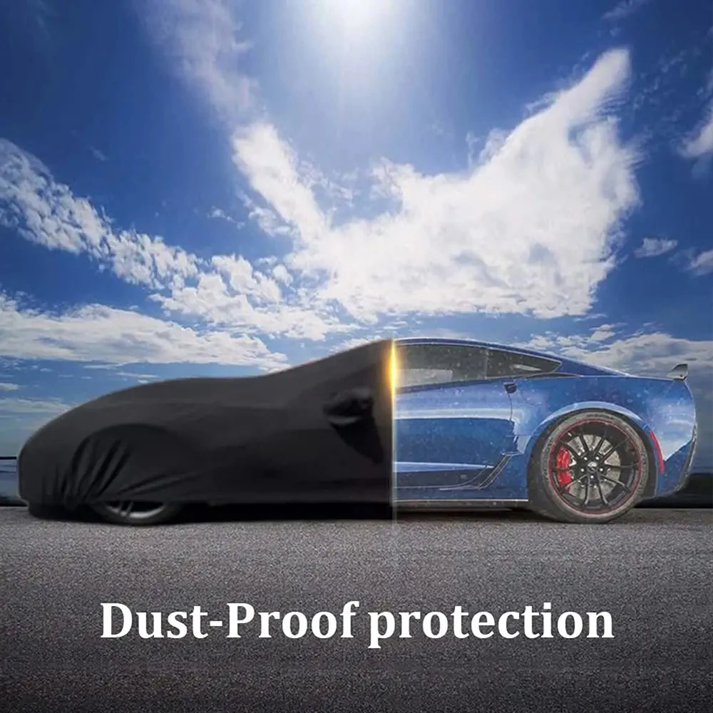 Breathable Silk Polyester Indoor Car Cover for Corvette C5 C6 C7