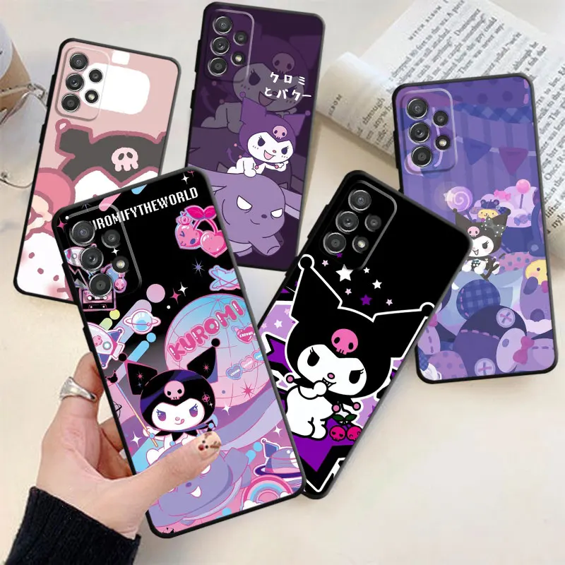 Cartoon Kuromis Per Samsung Galaxy A54 A53 A52 A12 A13 A32 A33 A23 A51 A71 A21 A32 A31 A72 A11 A22 4G 5G Custodie