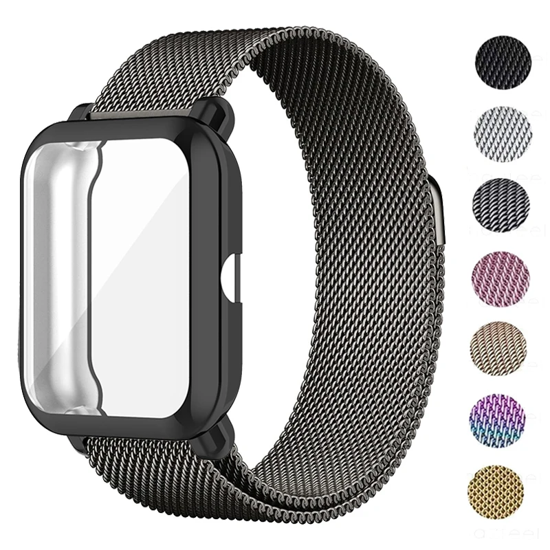 

Металлический магнитный браслет для Amazfit Bip U 3 Pro Lite GTS 4