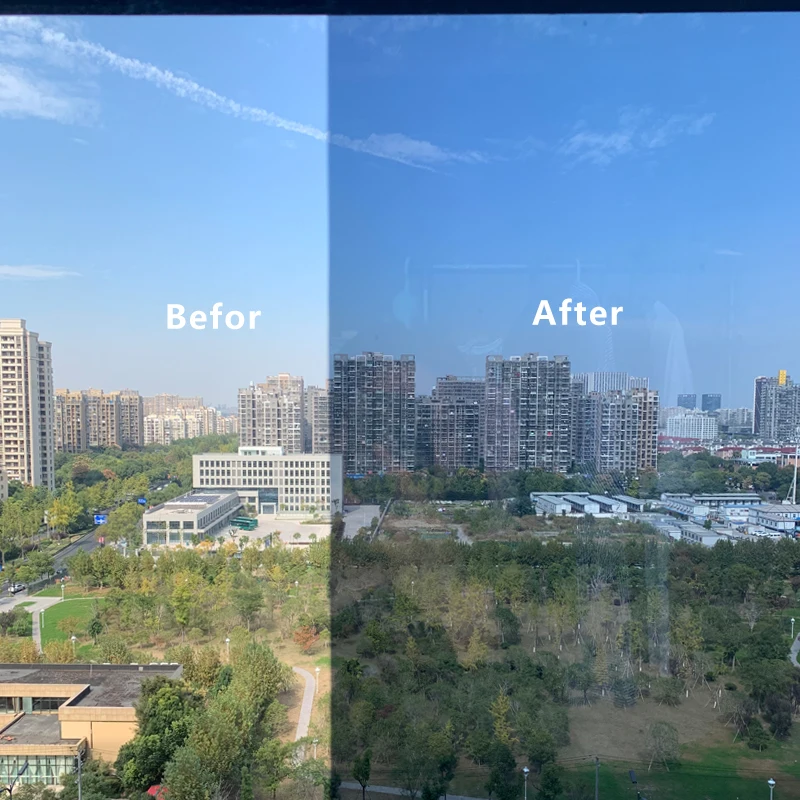 One-Way Mirror Window Film Thermal Insulation Anti-UV Privacy Self-Adhesive Decorative Waterproof For Homes And Offices