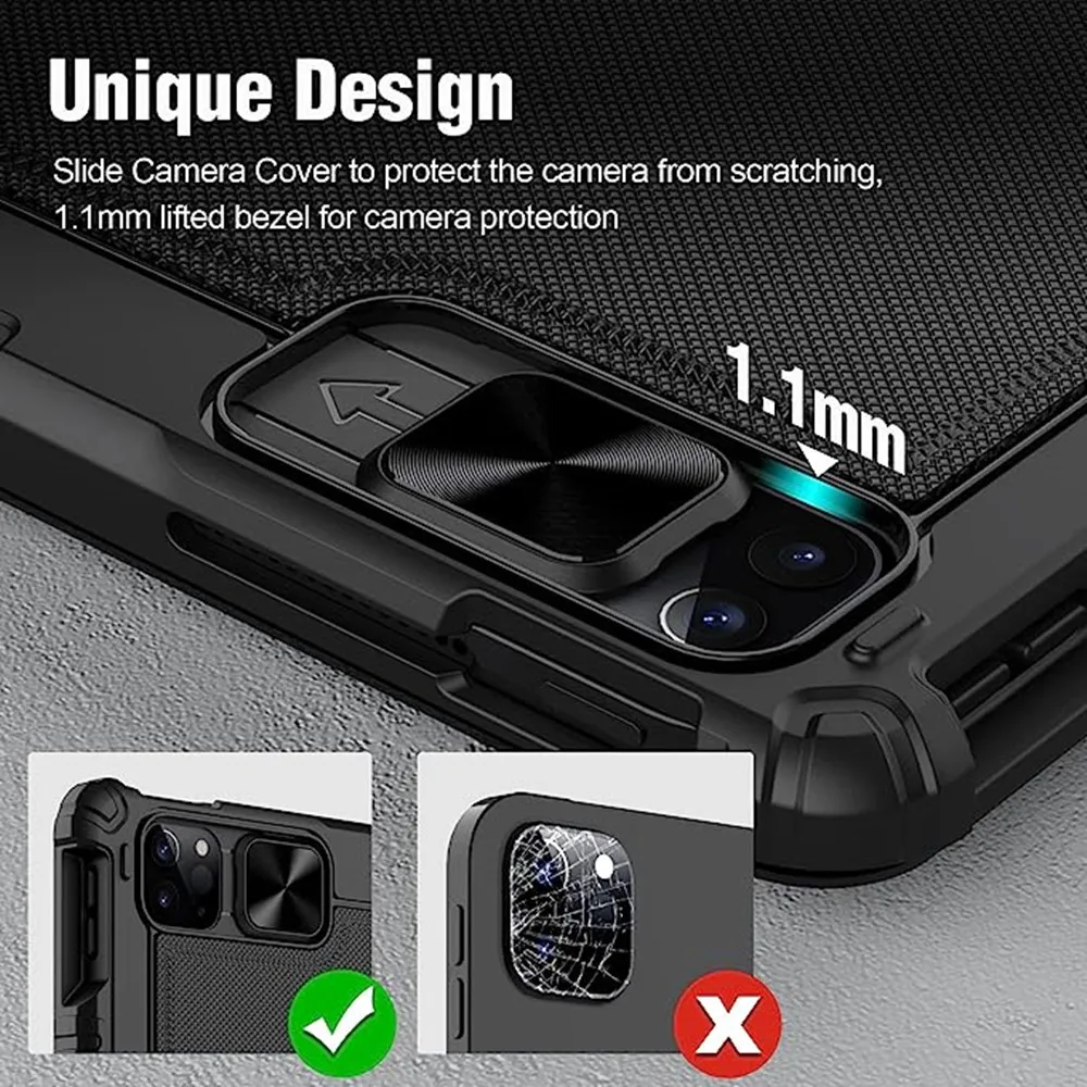 Nillkin Keyboard Case para Ipad Lens Protection Cover Ipad Pro 11 12.9 Air 10.9 2023 10th 9th Generation 8th 9th Generation - Imagem 6