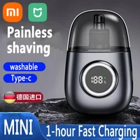 Xiaomi MIJIA Electric Nose Hair Trimmer Men's Mini Pocket Portable Nose Ears Hair Eyebrow Trimmer Rechargeable Painless Clipper 1