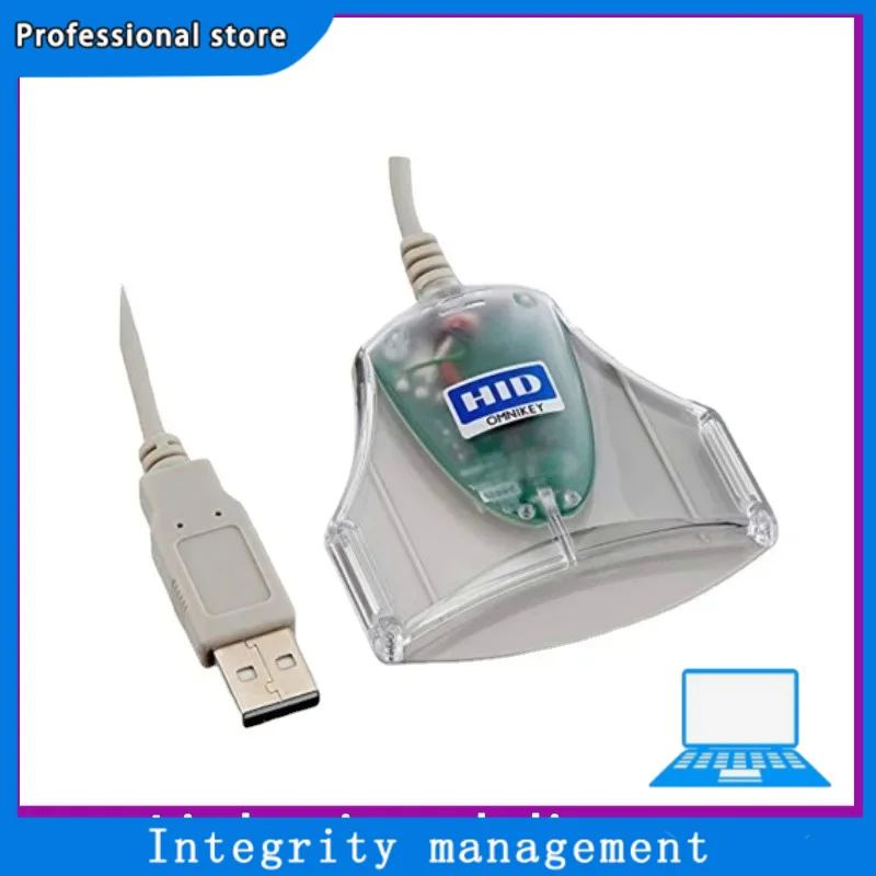 

For HID OMNIKEY CardMan 3021 HID3021 OMNIKEY 3021 USB Reader ADAPTER Smart Card