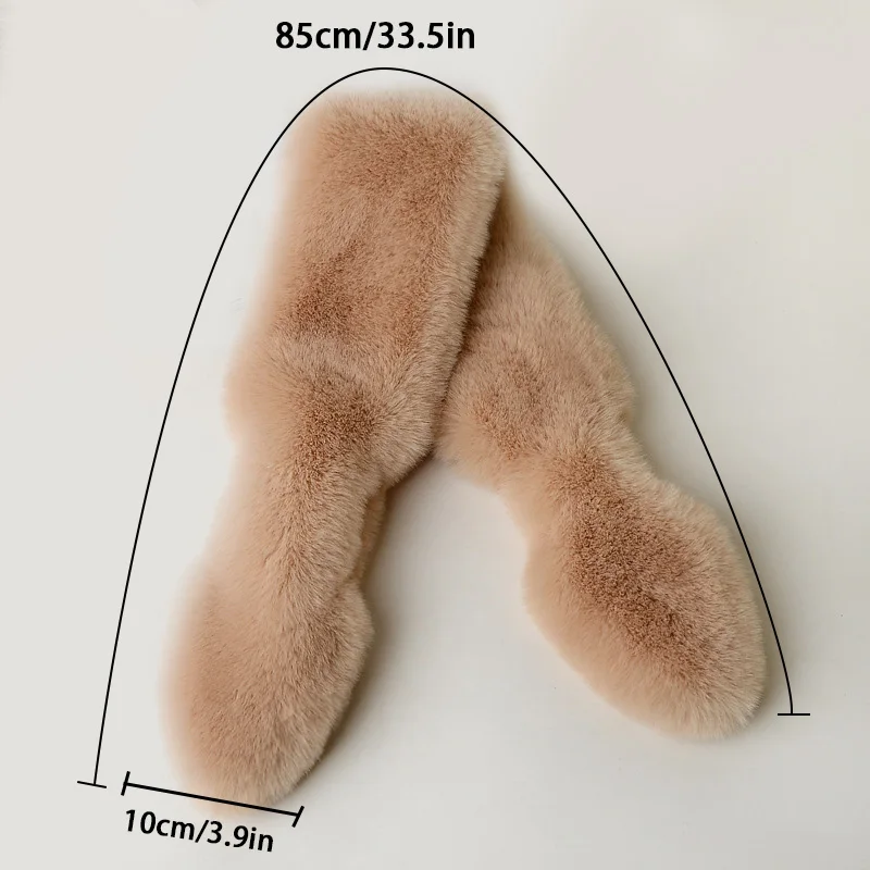 Рисунок 6 - Модная шаль из искусственного кроличьего меха