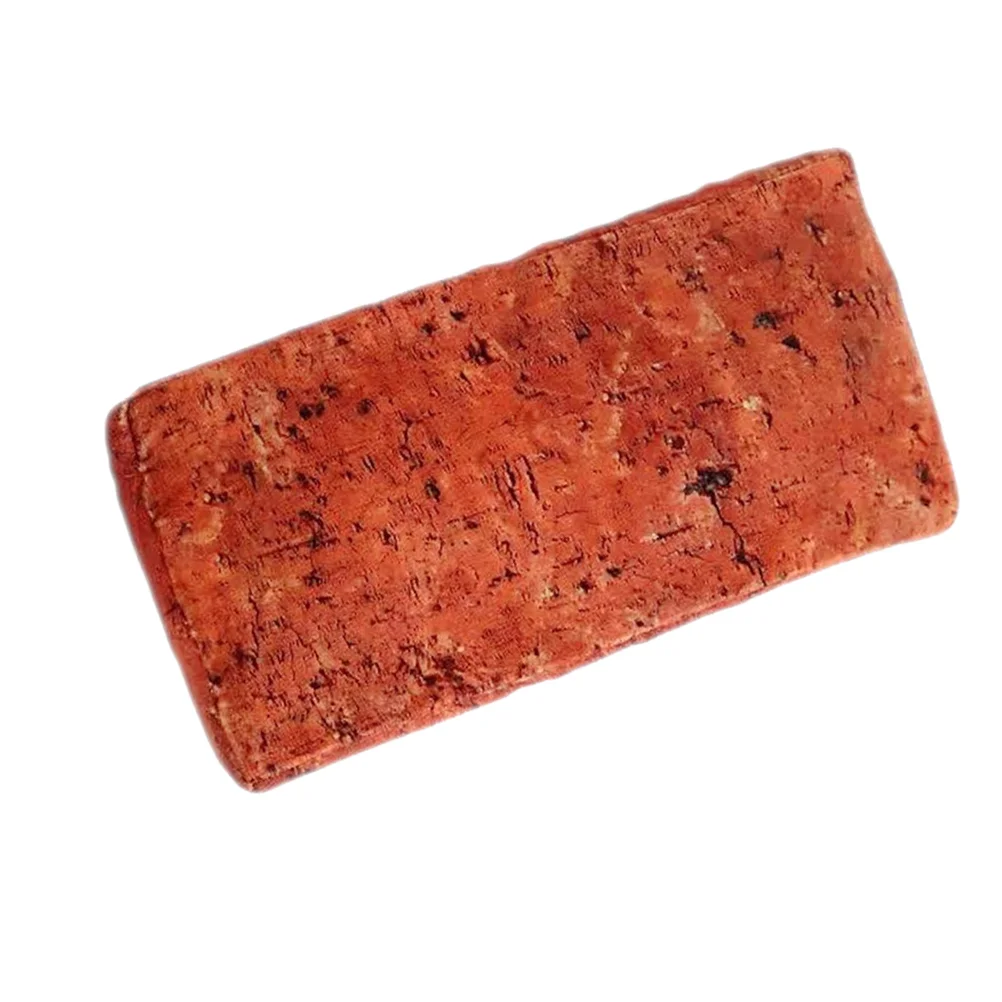 

Плюшевая игрушечная подушка из кирпича: 25 см, имитация кирпичной губки, набивная подушка для фокусов на Рождество