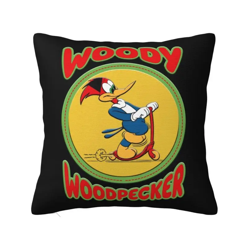 Fashion Woody Woodpecker Cartoon Manga Fodere Per Cuscini 50X50Cm Federa Per Cuscino In Velluto Per Auto Federa Quadrata Decorazioni Per La Casa