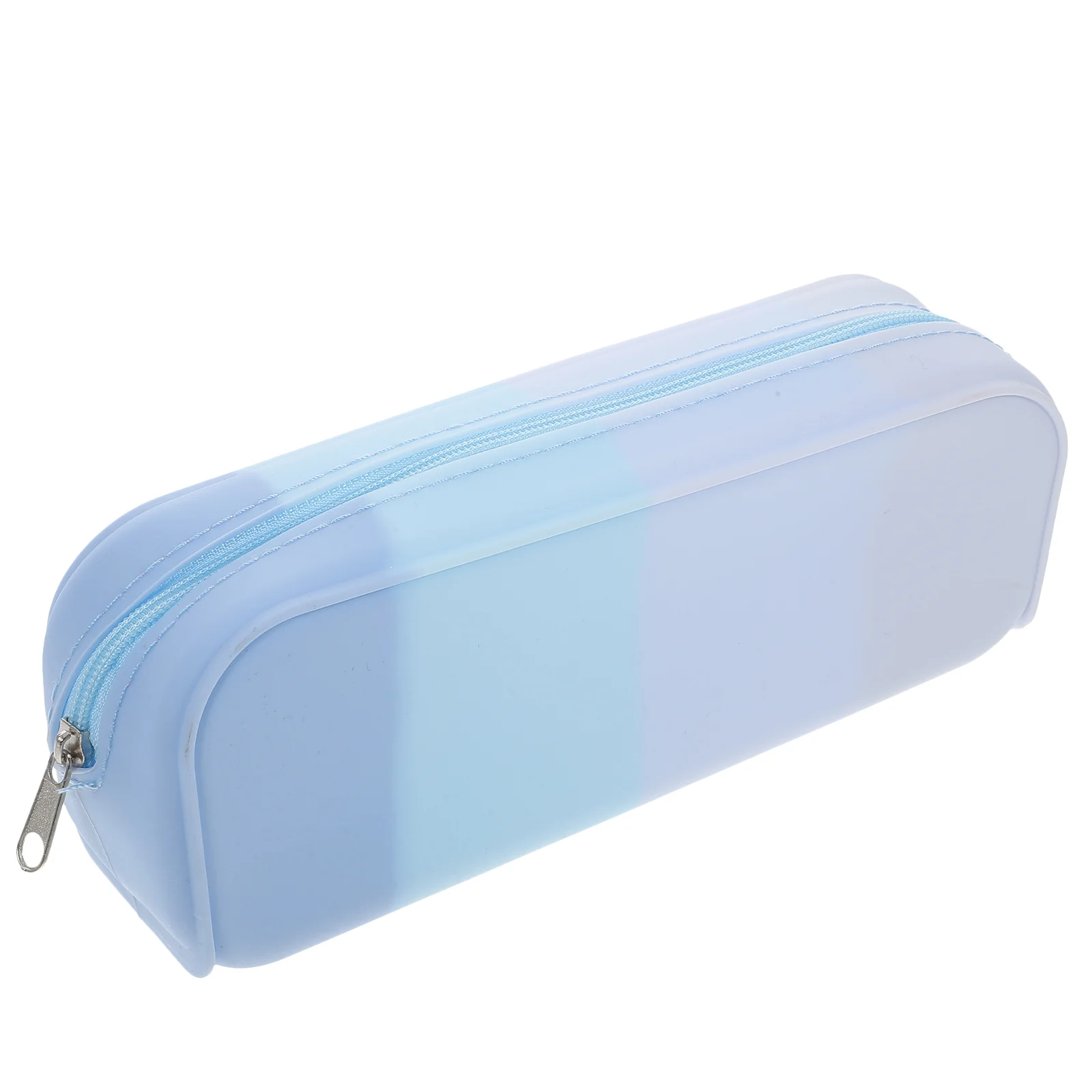 

Japanese and Korean Silicone Pencil Case Student Colorful Holder Silica Gel Thin