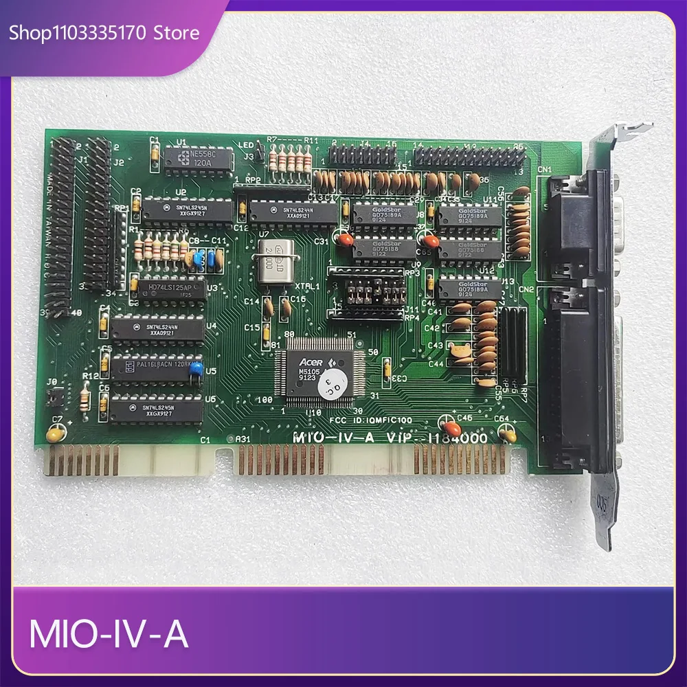 MIO-IV-A Video Data Acquisition Card 1 MIO IV A Video Data Acquisition Card