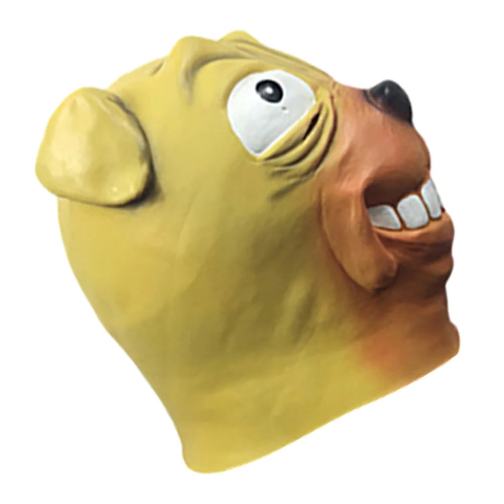 

Novelty Dog Mask Costume Ball Cosplay Mask Fancy Dress Up Party Mask Latex Dog Mask