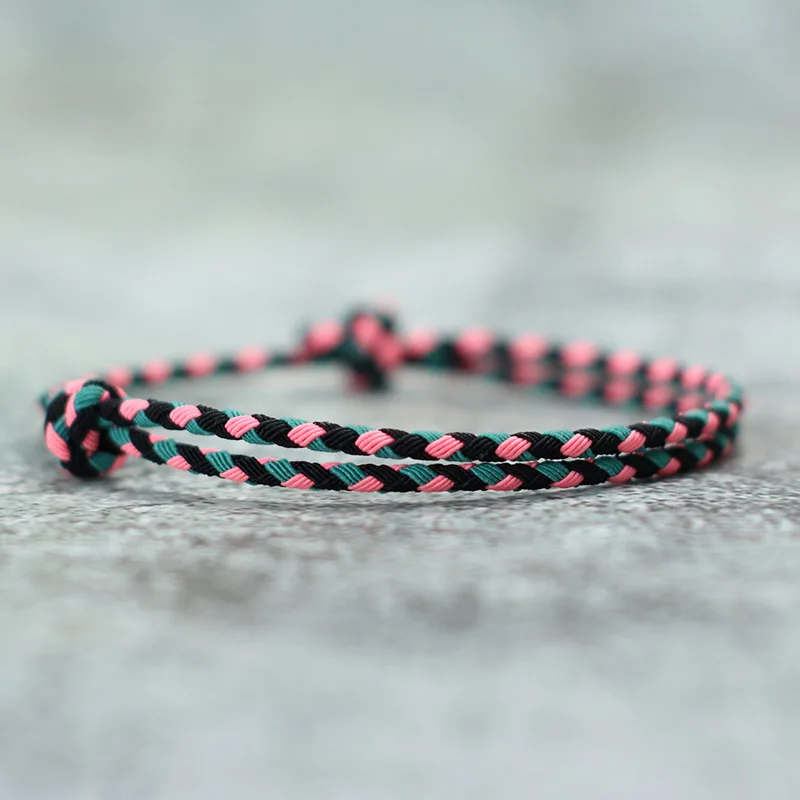 Handmade Peruvian Knot Adjustable Unisex Bracelet