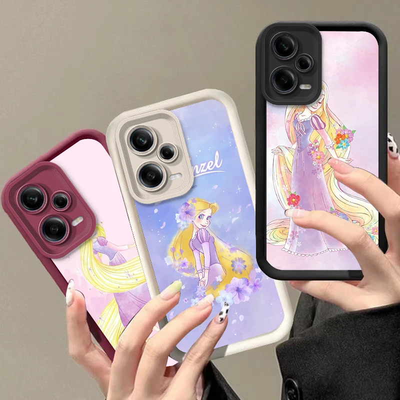 Princess Girl For Redmi K50 K40 K30 K20 12C 10C 9C 9At 9A Ultra Pro Prime Eye Ladder Phone Case