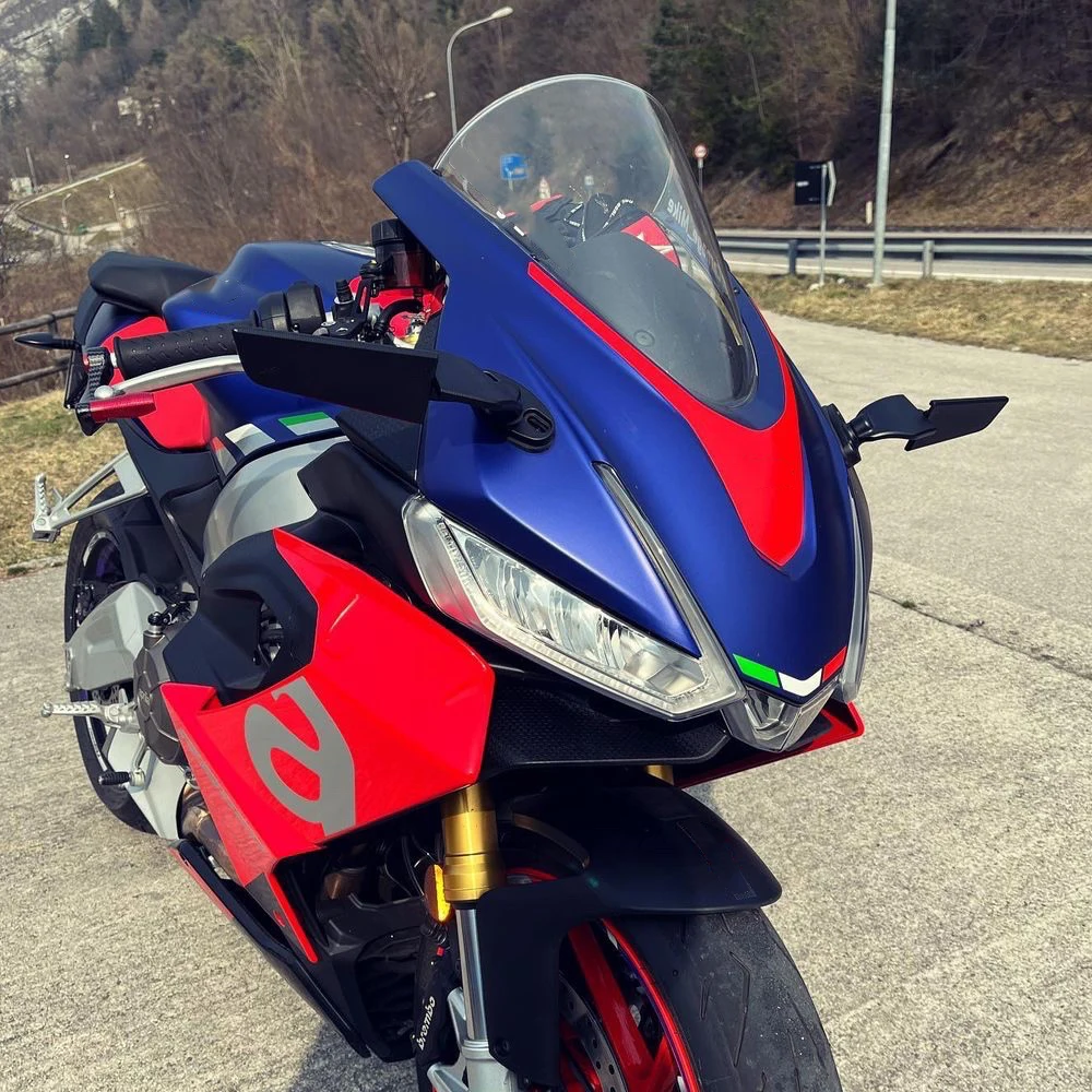 Set Specchietti Retrovisori CNC Per Aprilia RS660 Tuono 660 RSV4 Tuono V4 Dorsoduro - Foto 6