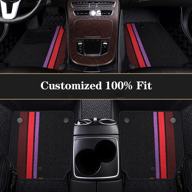 

Car Floor Mats For Peugeot 208 A9 2012-2018 Tapis Voiture Auto Styling Carpet Dropshipping Center Accessories Interiors Foot Pad