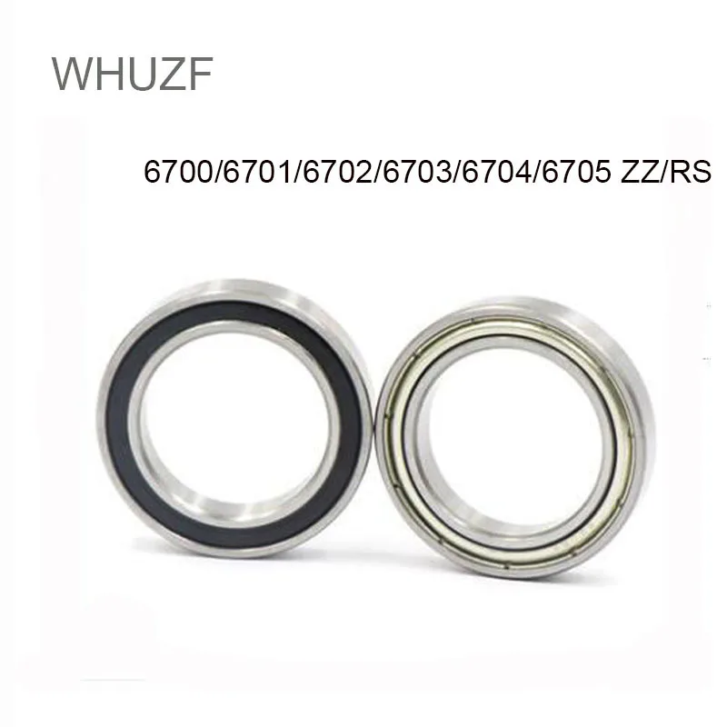 

5/10 шт. 6700/6701/6702/6703-2RS ZZ подшипник, ультратонкие стеновые шарикоподшипники с резиновой изоляцией