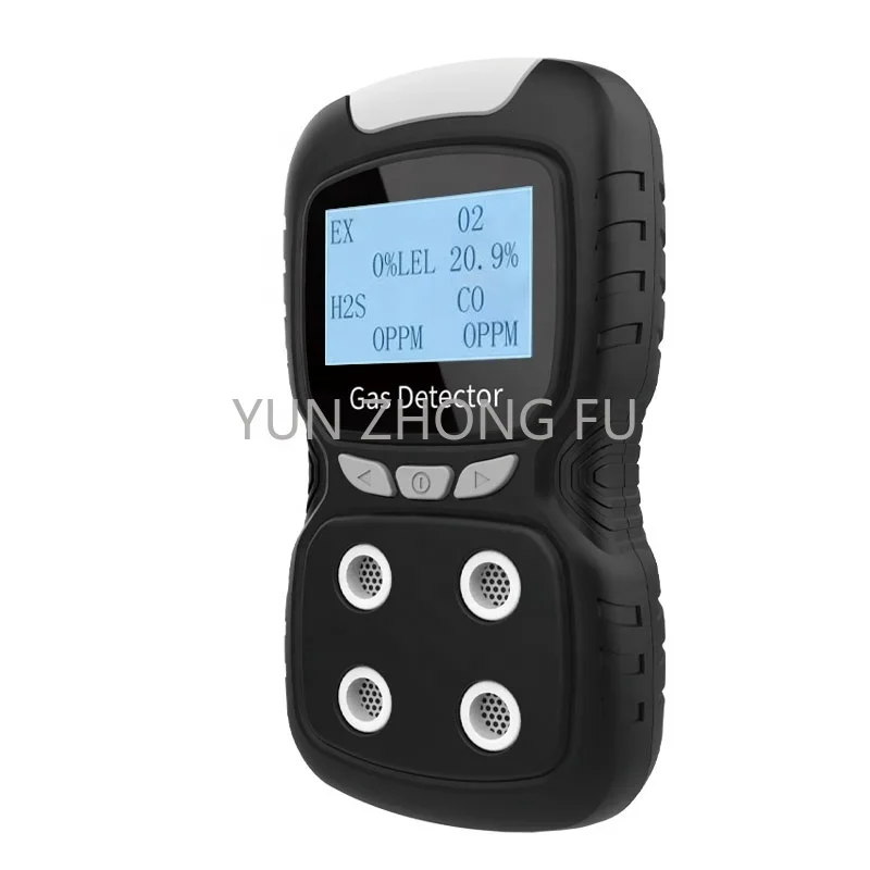 

Portable Co H2 O2 Ex(LEL) 4 Gas Monitor More than 4 Gas Detector and Analyzer,