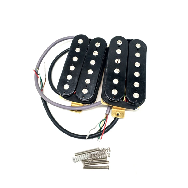 

Electric Guitar Adjustable Pickups Stsq Four Core Wire Double Coil 5052 Pickups Guitar Accessories Parts Kits