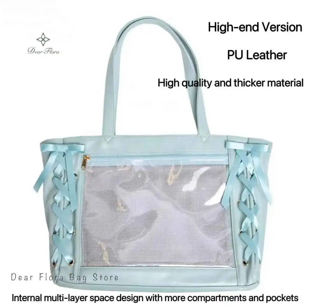 Mint Green Leather B