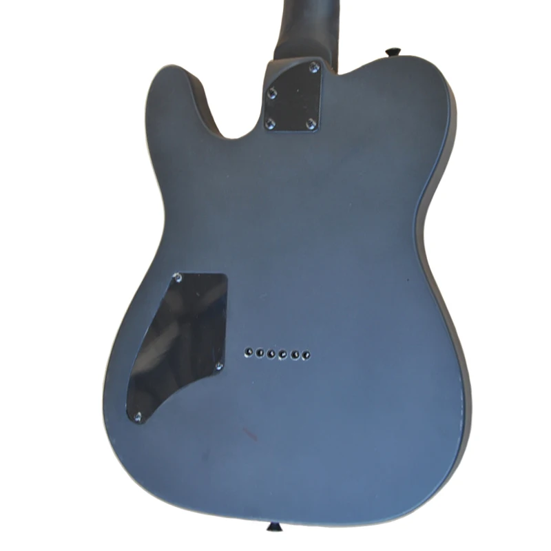 Electric Guitar Black Signature Matte Body Self-locking Neck OTGT-2015