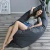 Bean Bag Cover Washable Solid Color 100x140cm Lazy Sofa Slipcover Laze Sofa Protector Slipcover (Sofa Not Included) Home Decor 2