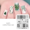 KADS Halloween Fall Christmas Nail Stamping Plate Nail Art Plates Image Stamp Templates DIY Print Manicure Salon Design Stencils 6