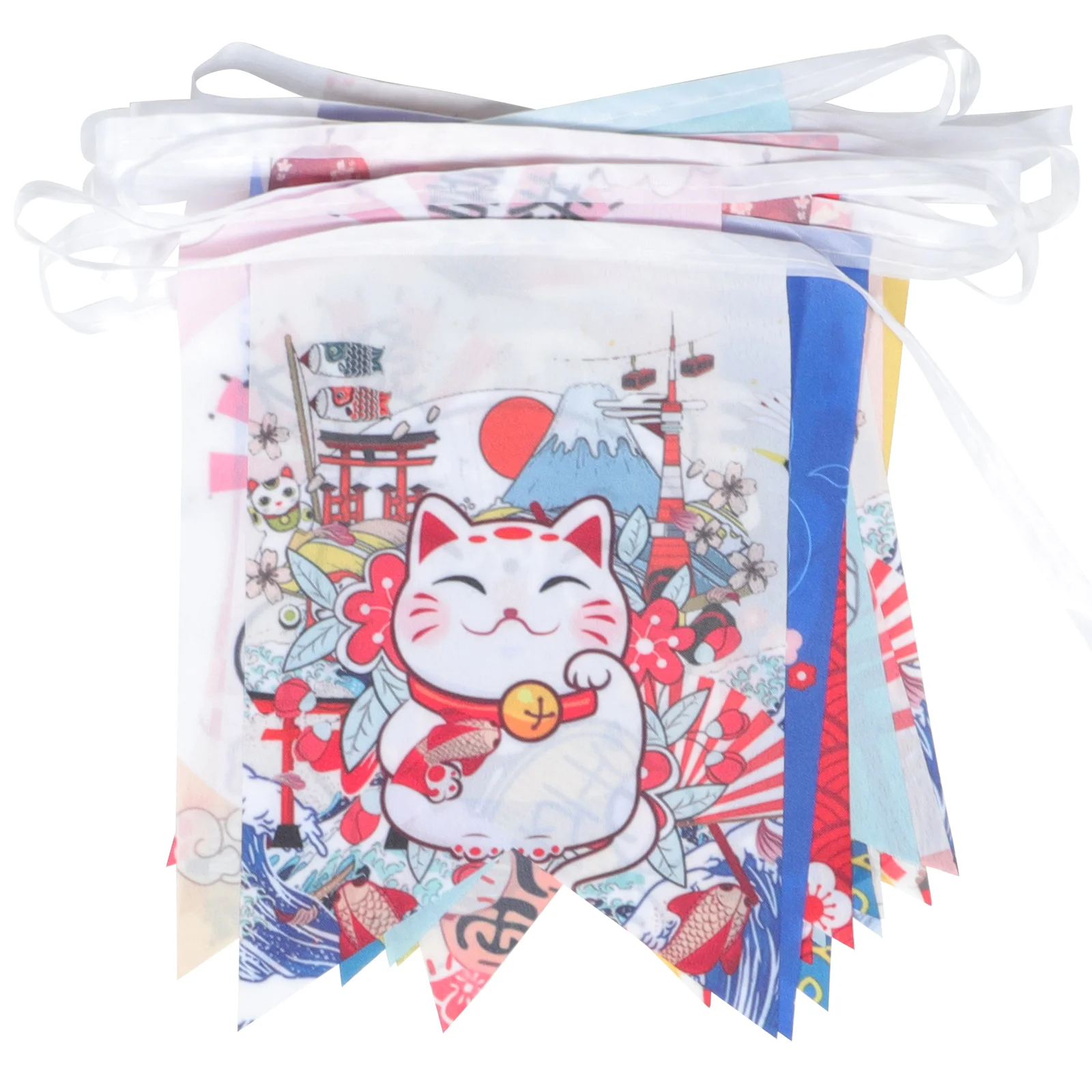 

Bunting House Festival Banner Japanese Style Restaurant Flag Banners Izakaya Decor Polyester