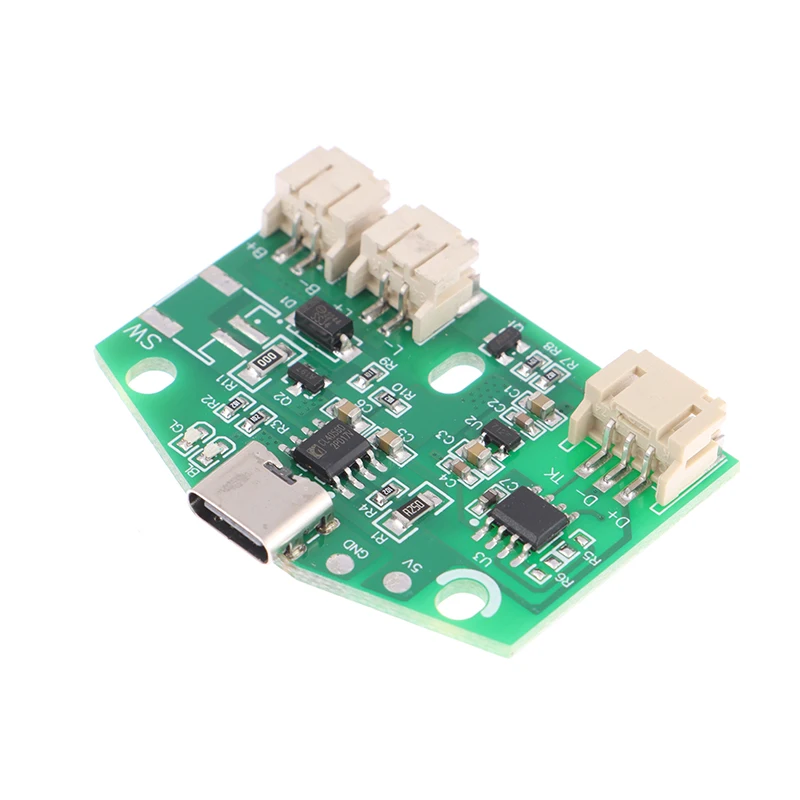 

1PC 3.7V type-C table lamp circuit board USB charging PCB monochrome stepless dimming led touch small night lamp control module