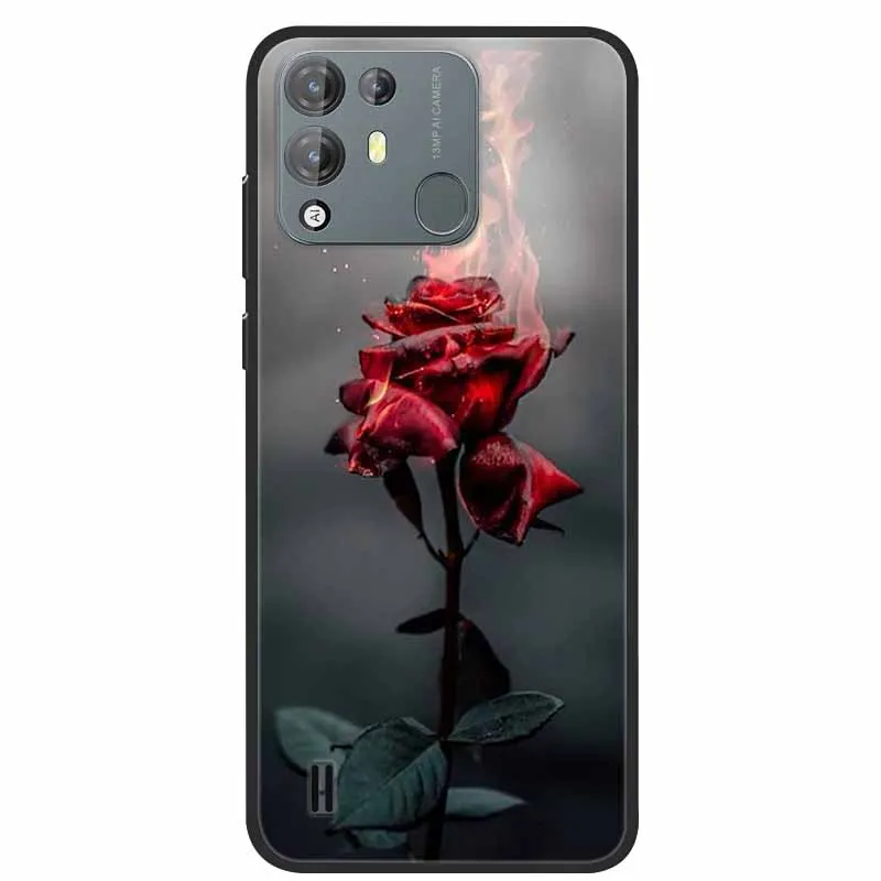 Shockproof Soft Silicone TPU Back Cover - Cute Design s