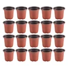 1200Pcs 4 Inch Plastic Flower Seedlings Nursery Supplies Planter Pot/Pots Containers Seed Starting Pots Planting Pots 5