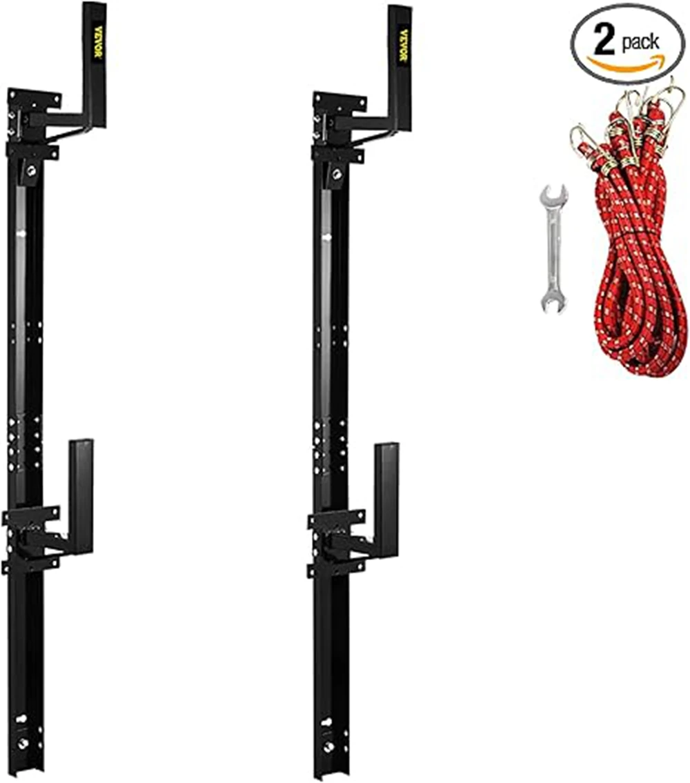 VEVOR Trailer Ladder Rack, Fit for Enclosed Trailer Exterior Side Wall