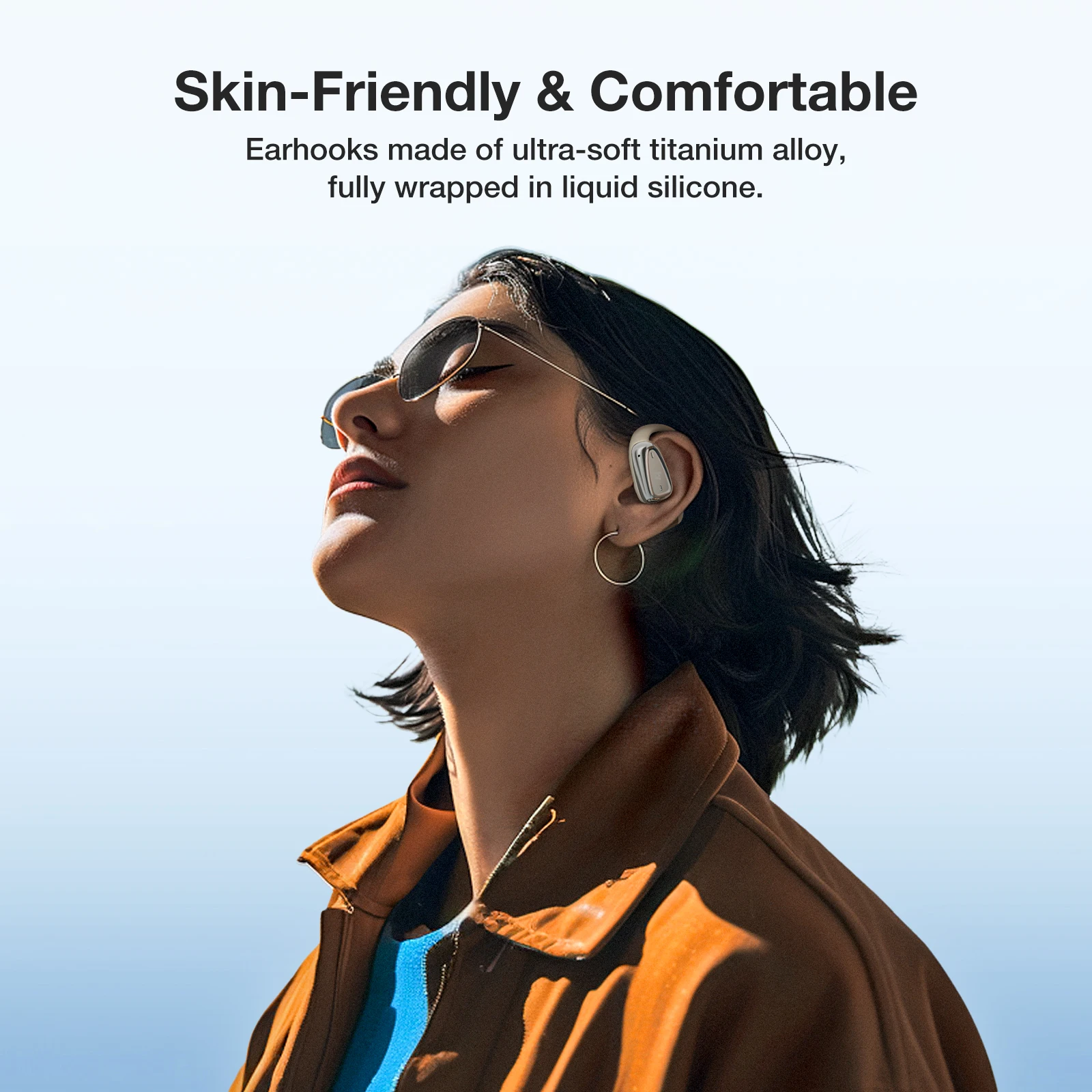 Wireless Open Ear Headphones Bluetooth Sports Earbuds Waterproof