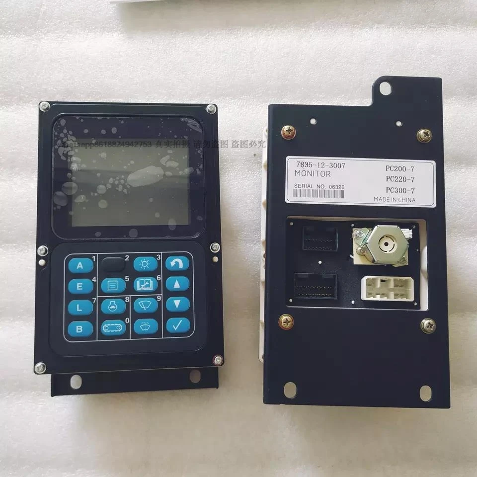 

7835-12-3006 Monitor For Komatsu Excavator Parts PC220-7 PC200-7 PC300-7