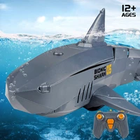 Rc Whale Shark Toy Robots Remote Control Animals Marine Life Tub Pool Electric Fish Children Bath Toys for Kids Boys Submarine 2