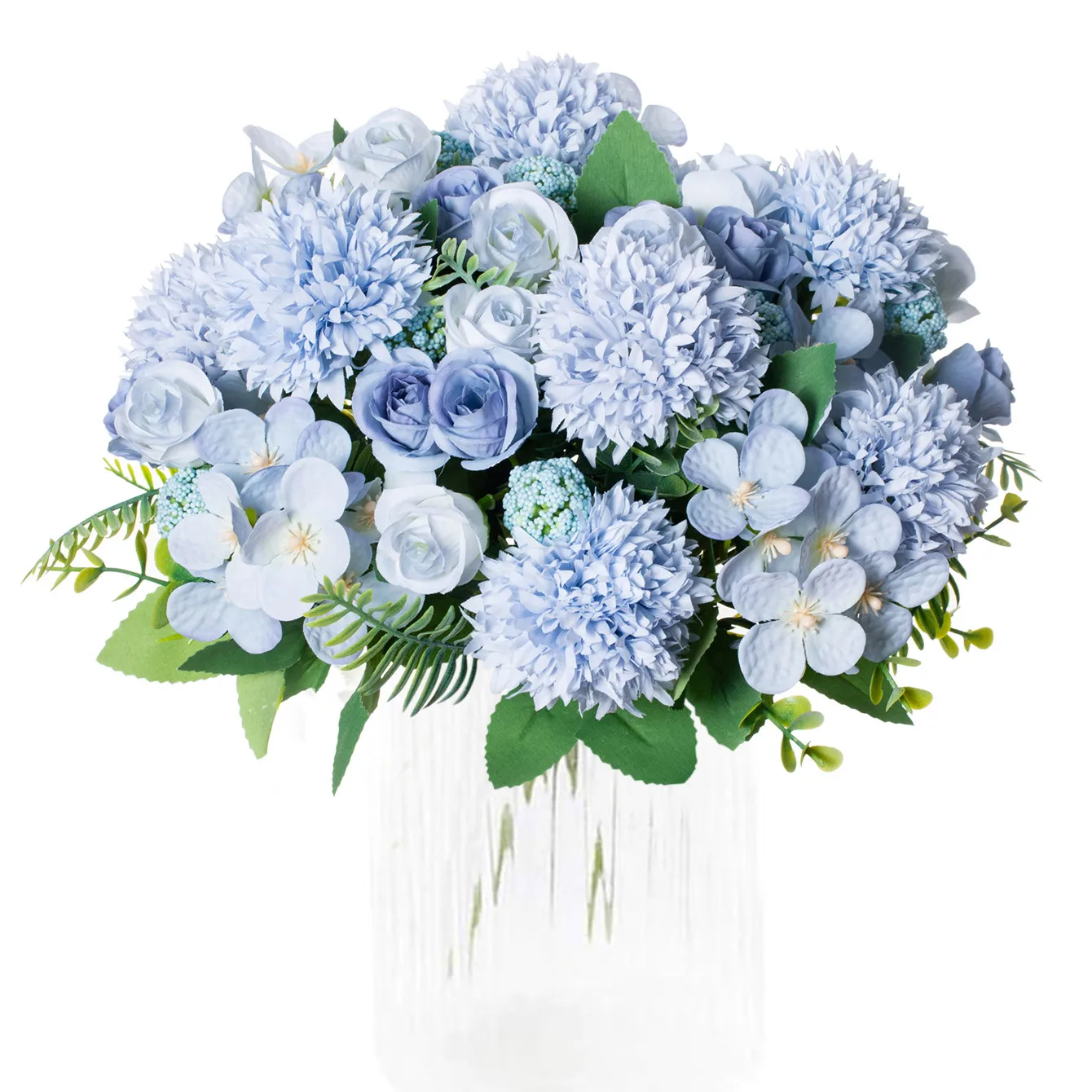 Seide Künstliche Blumen Rose Chrysantheme Hochzeit Hause Vase Festival Kranz Garten Bogen Party Feier Diy Geschenke Boxen Dekor