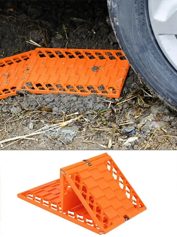 

Car Tire Traction Blocks Car Wheel Traction Boards Offroad Anti-Skid Pads Car Escape Mat Non-Slip Stuck in Mud Sand Self Rescue