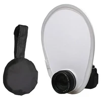 Universal Photography Flash Lens Diffuser Reflector Flash Diffuser Softbox For DSLR SLR Camera Lenses 2