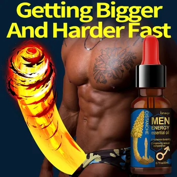 Men's Penis Enhancement Rapid Growth Essential Oil Adult Products Penis Longer and Thicker Sex Enhancement Extra Long Delay 6