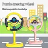 1pcs Kids Electric Simulation Steering Wheel Toy Multifunctional Car Driving Toy with Music and Light Toy for Boys and Girl K9B2 2