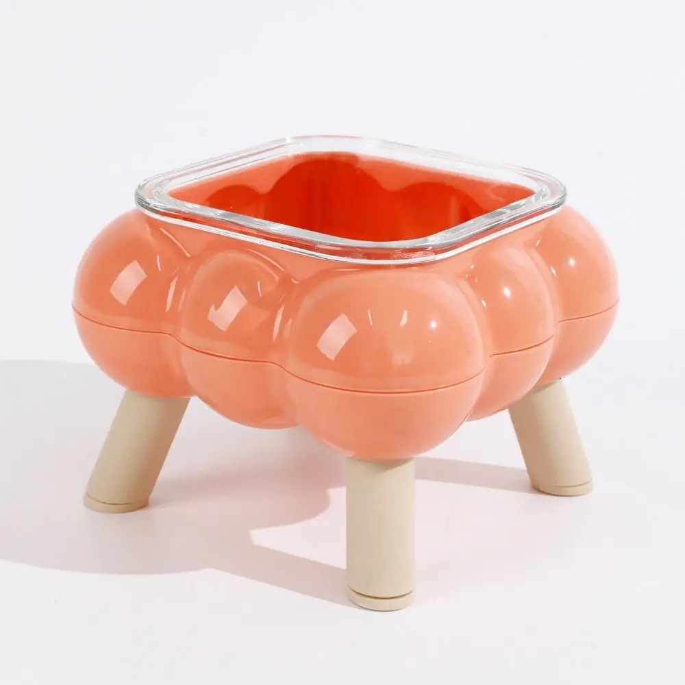 Anti-Slip Cat Food Water Bowl Detachable Anti Vomiting Pet High Footed Bowl Anti Overturning - PeticaDeals
