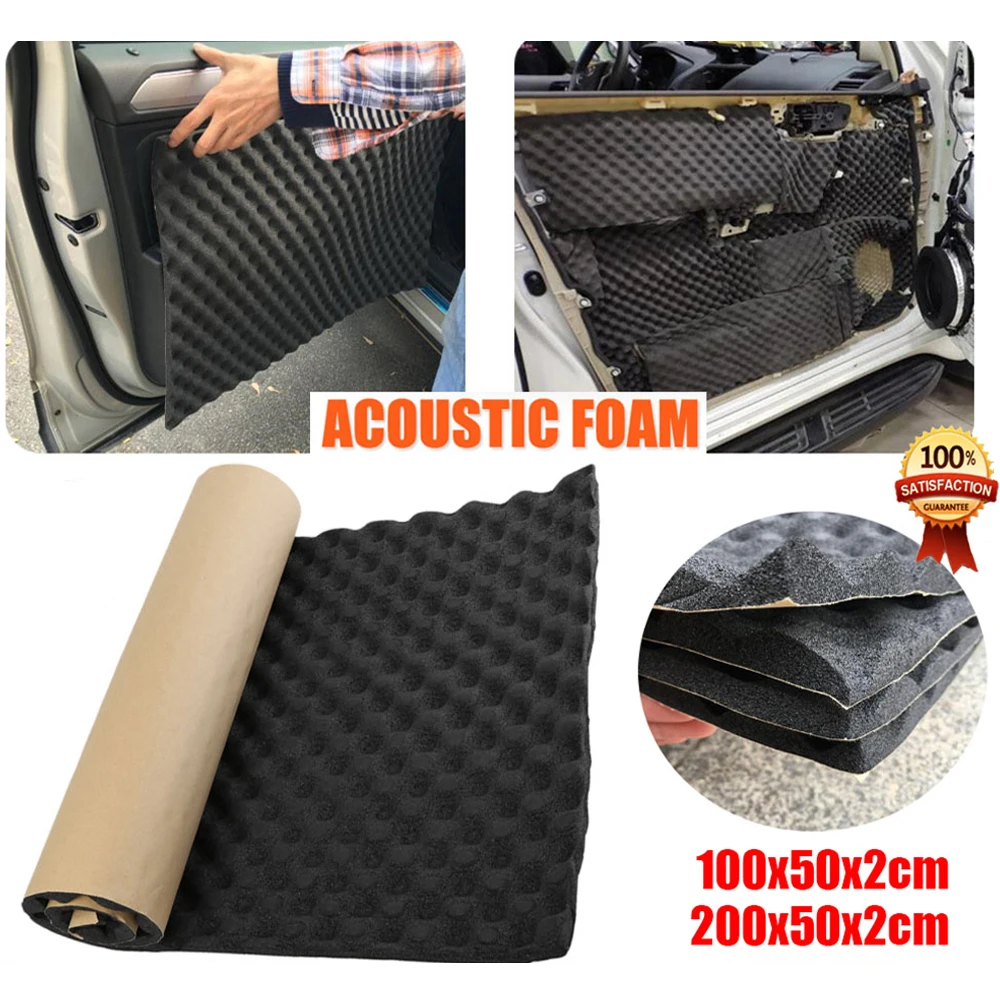 Acheter Isolation phonique pour voitures, insonorisation automobile et  tracteur de voiture, tapis anti-bruit thermique et acoustique automatique