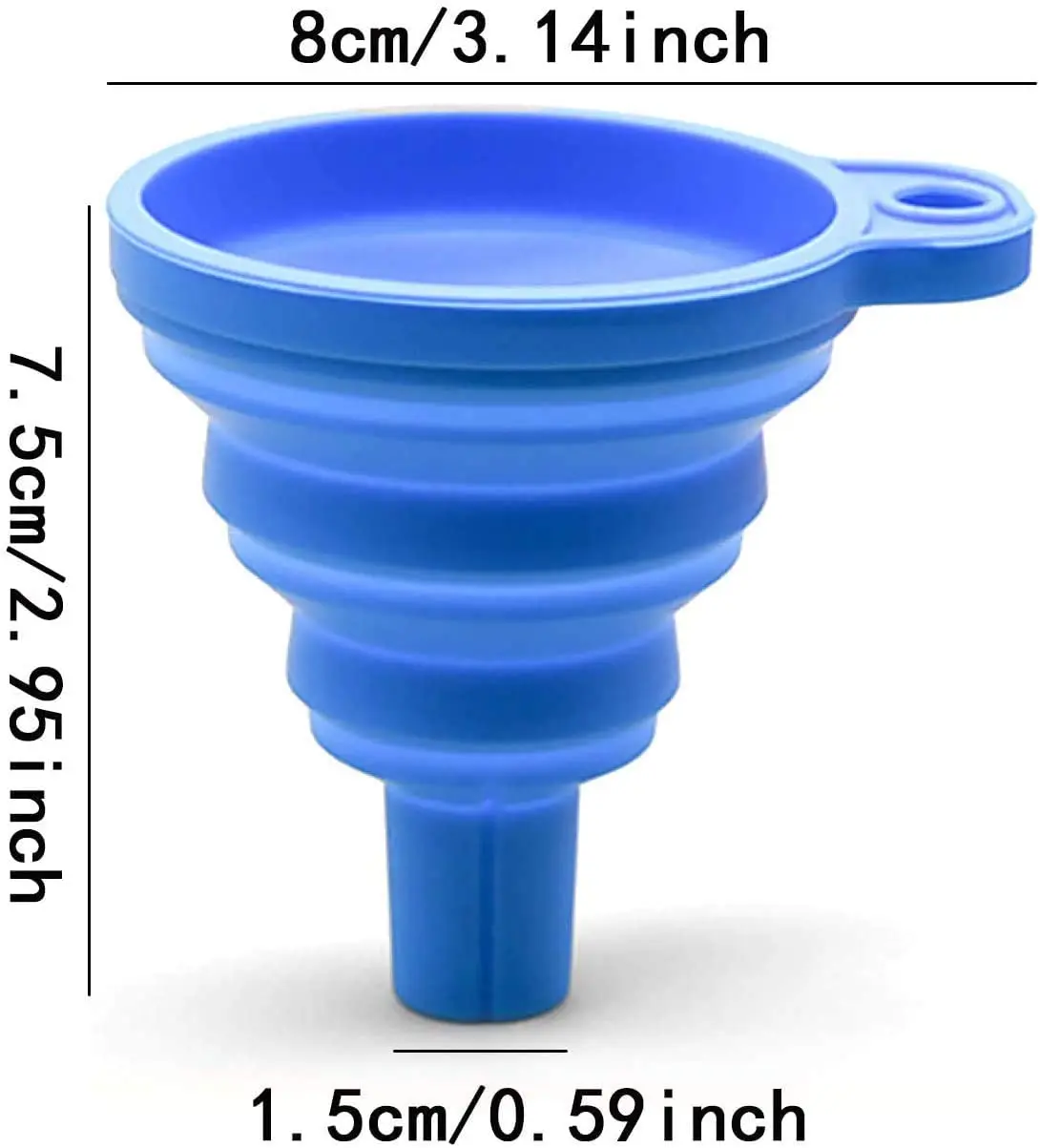Car Engine Funnel Universal Silicone Liquid Funnel Washer Fluid Change Foldable Portable Auto Engine Oil Petrol Change car engine funnel