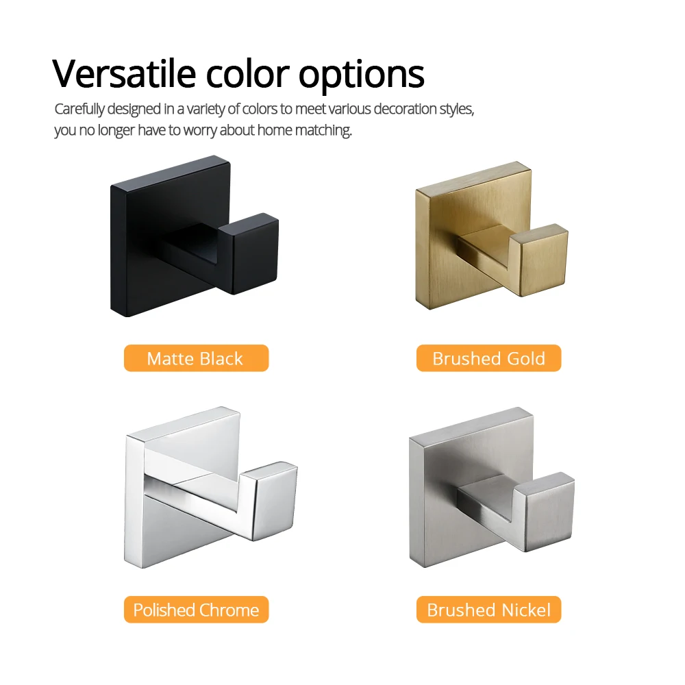 Bagnolux Towel Hooks Robe Hook Coat Hook Stainless Steel Heavy